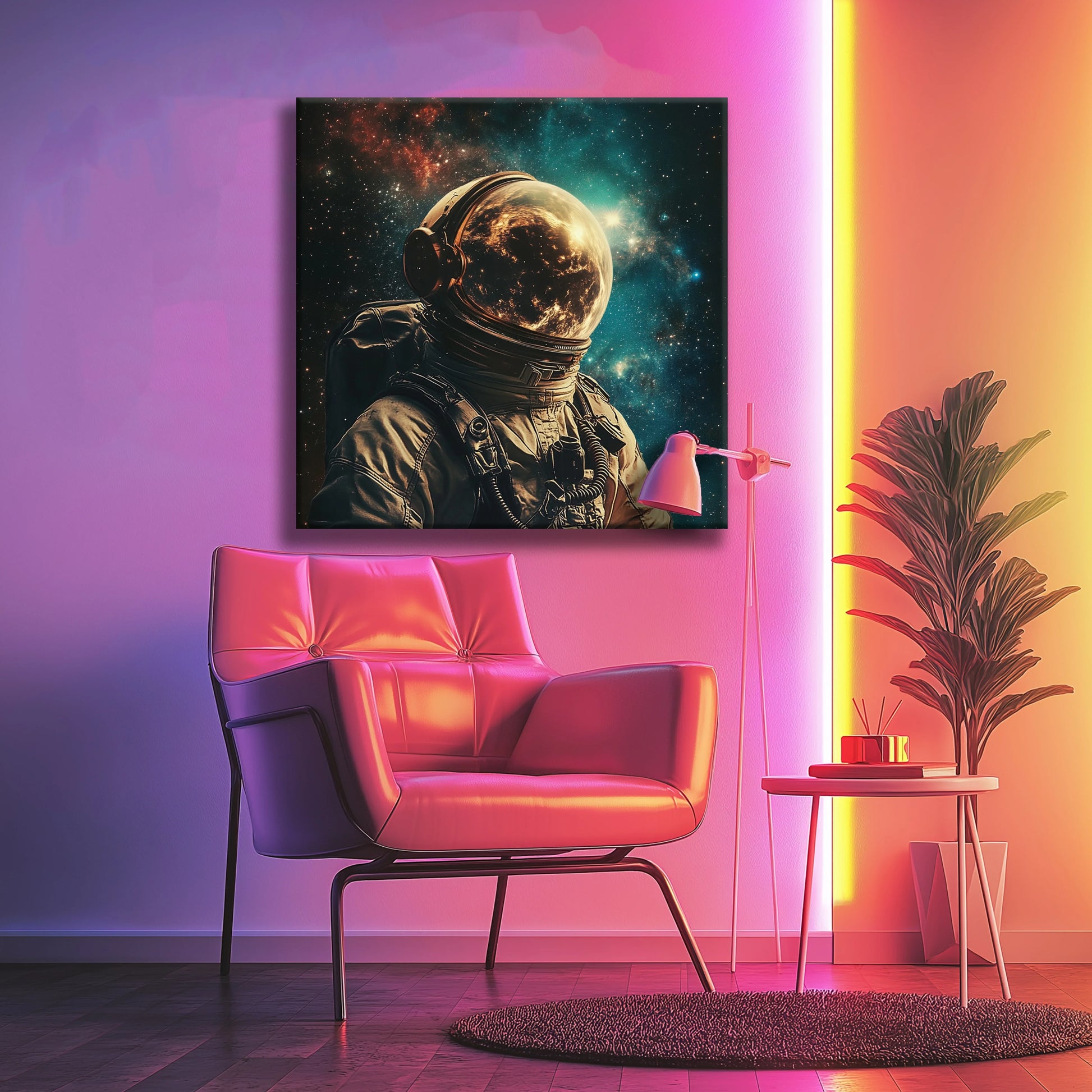 Space Tourist Canvas Print Robussi