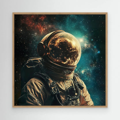 Space Tourist Canvas Print Robussi