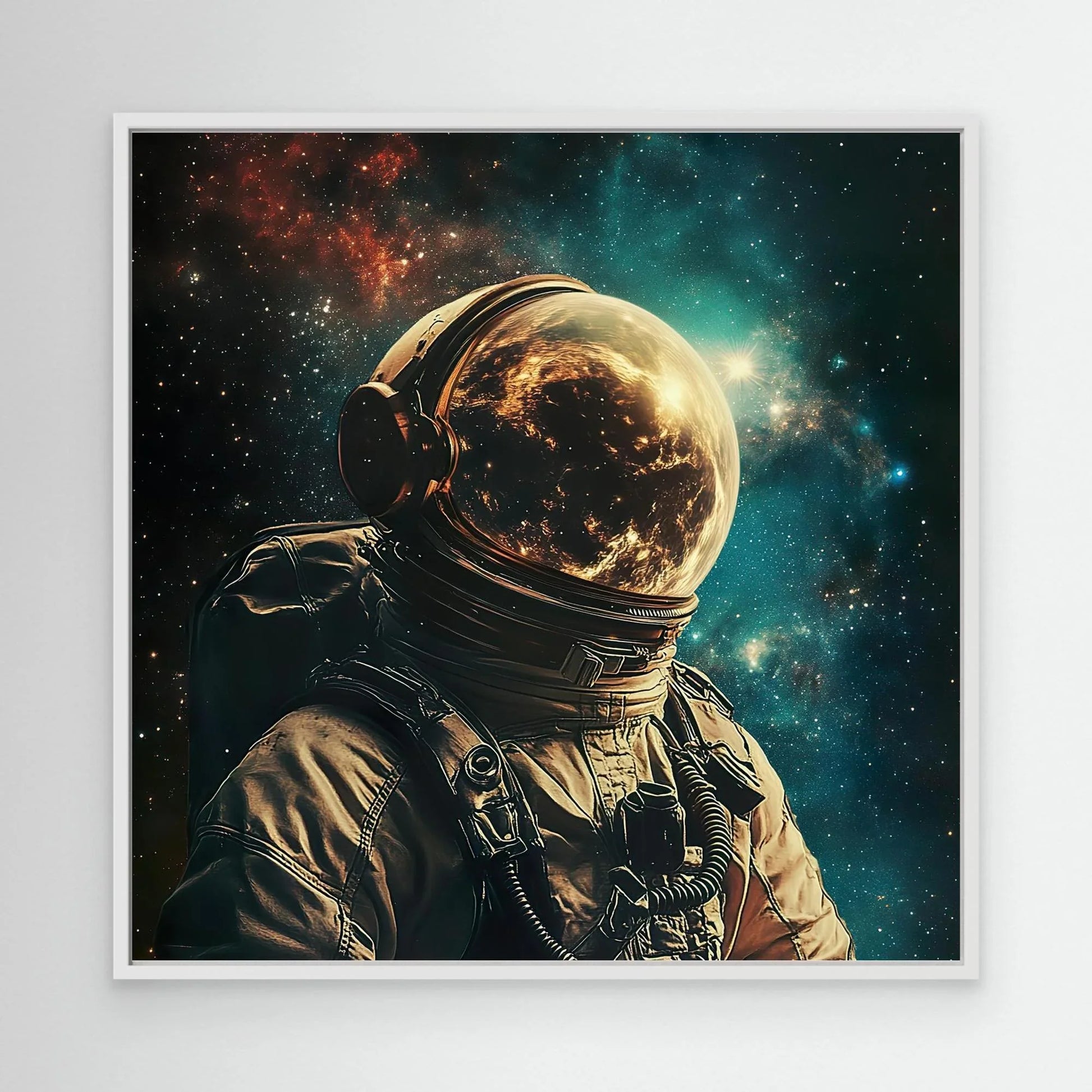 Space Tourist Canvas Print Robussi