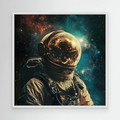 Space Tourist Canvas Print Robussi