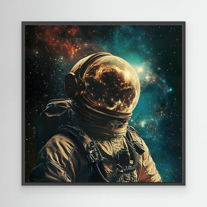 Space Tourist Canvas Print Robussi
