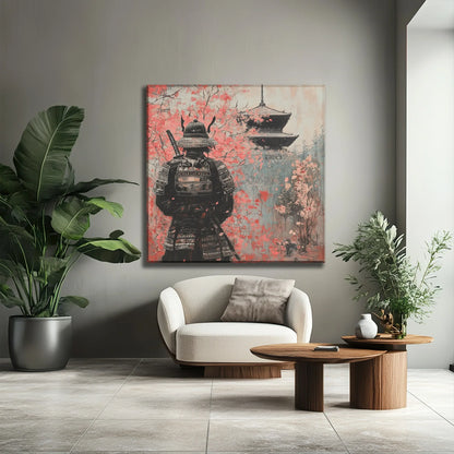 Spy under the Tree Canvas Print Printumo