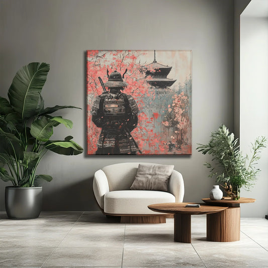 Spy under the Tree Canvas Print Printumo