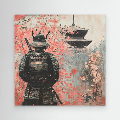 Spy under the Tree Canvas Print Printumo