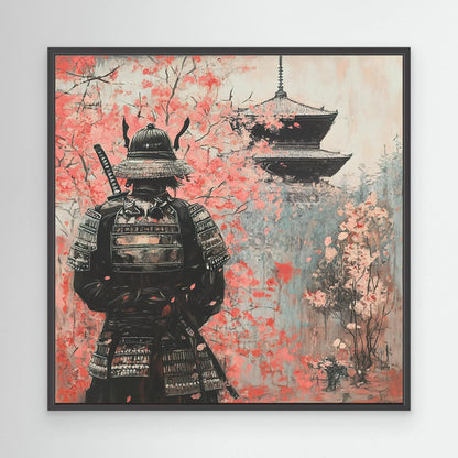 Spy under the Tree Canvas Print Printumo