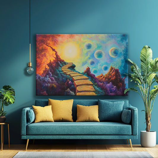 Stairway to Heaven Canvas Print Robussi