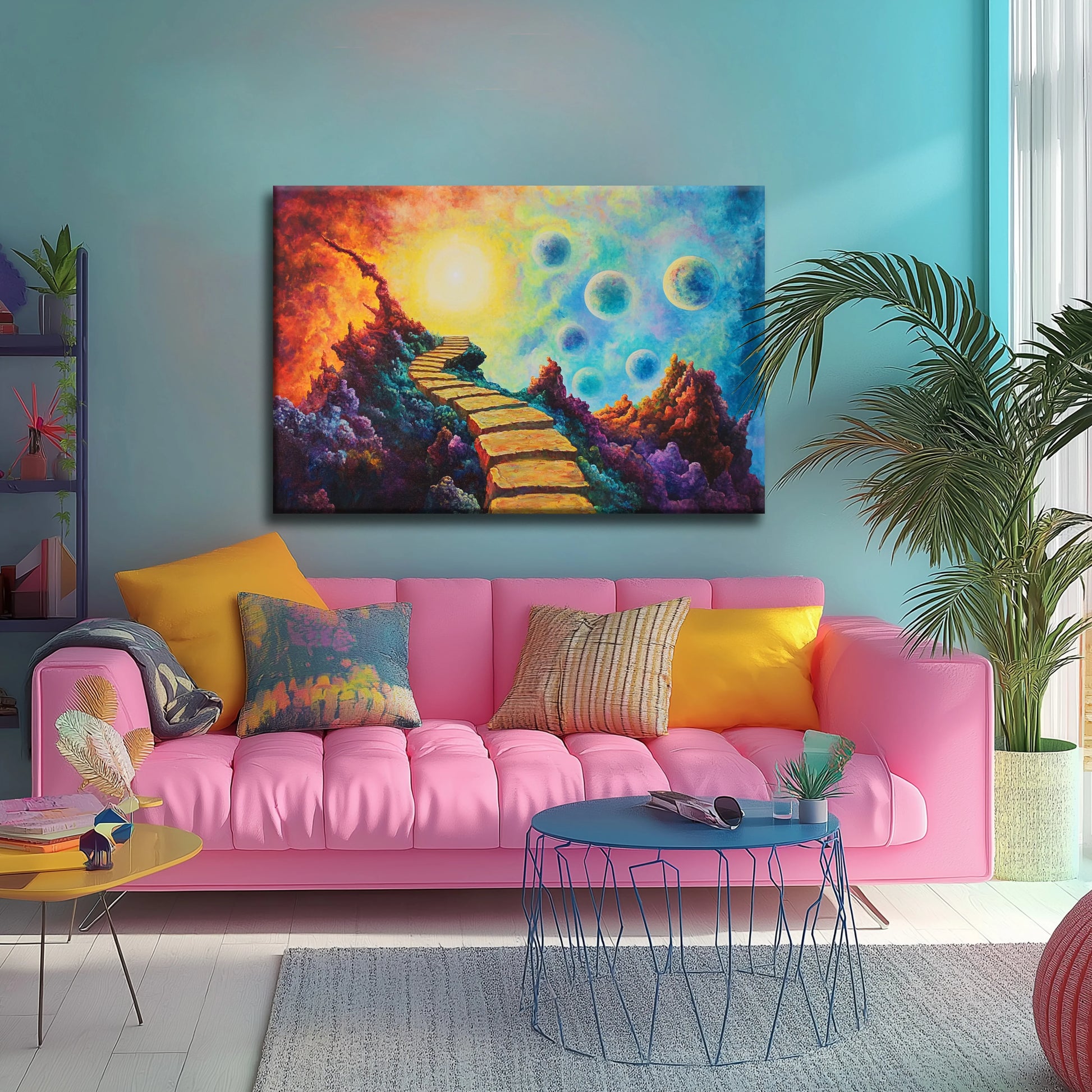 Stairway to Heaven Canvas Print Robussi