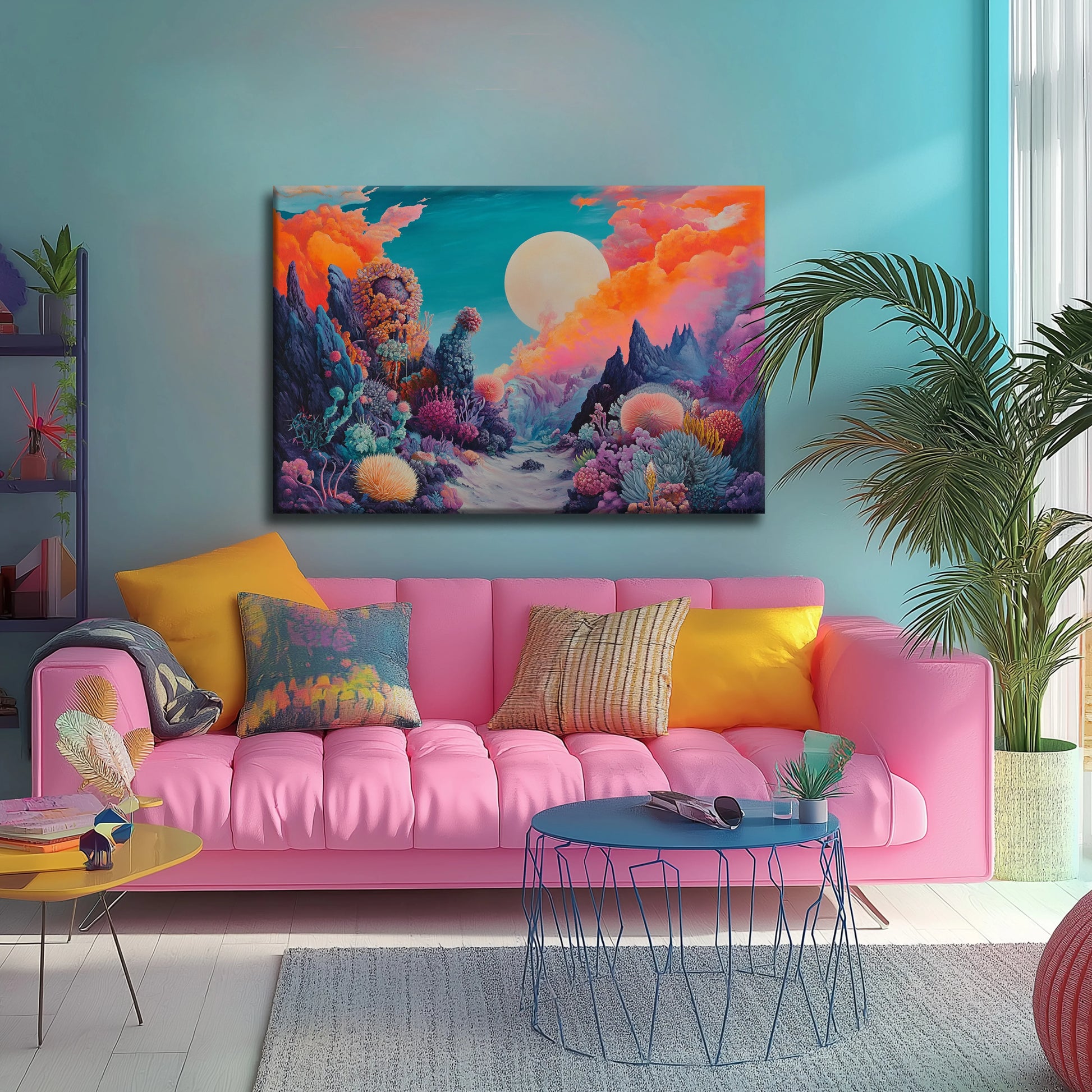 Strange Place Canvas Print Printumo
