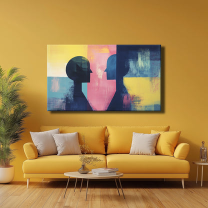 Strangers Canvas Print Robussi
