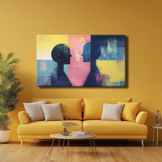 Strangers Canvas Print Robussi