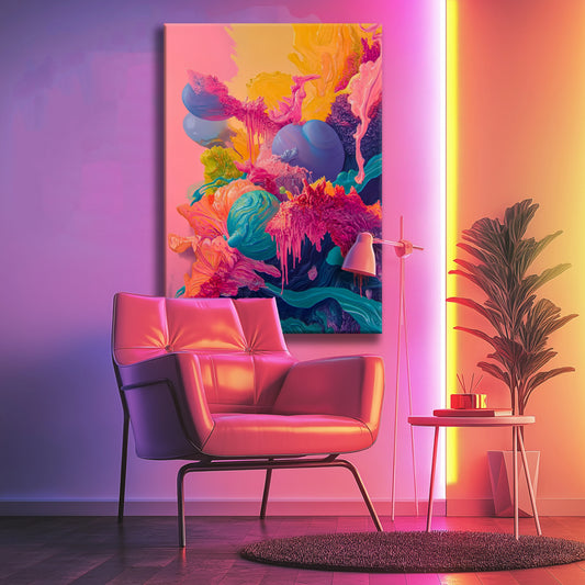 Surreal Garden Canvas Print Robussi