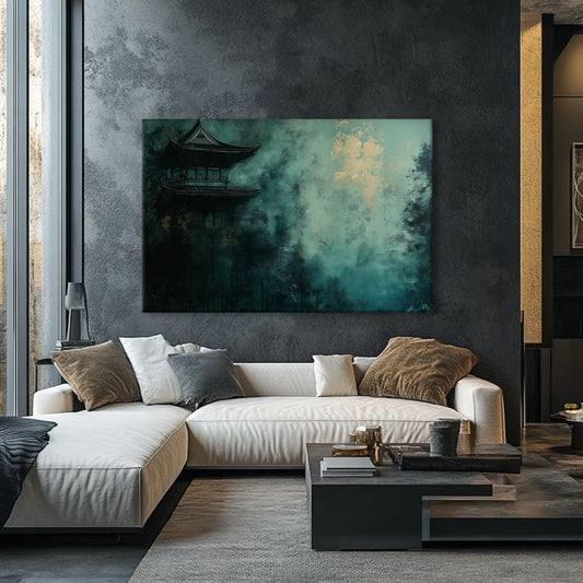 Temple of Darkness Canvas Print Robussi
