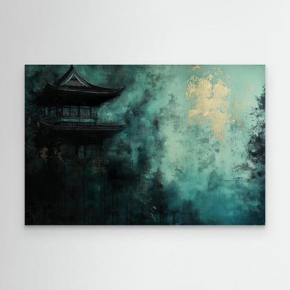 Temple of Darkness Canvas Print Robussi