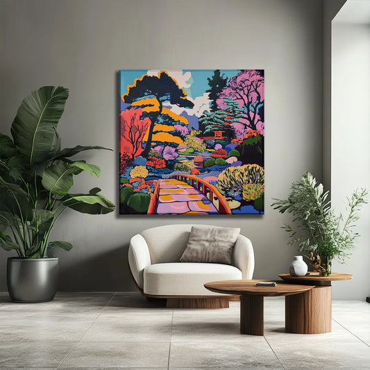 Trippy Day Canvas Print Robussi