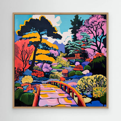 Trippy Day Canvas Print Robussi