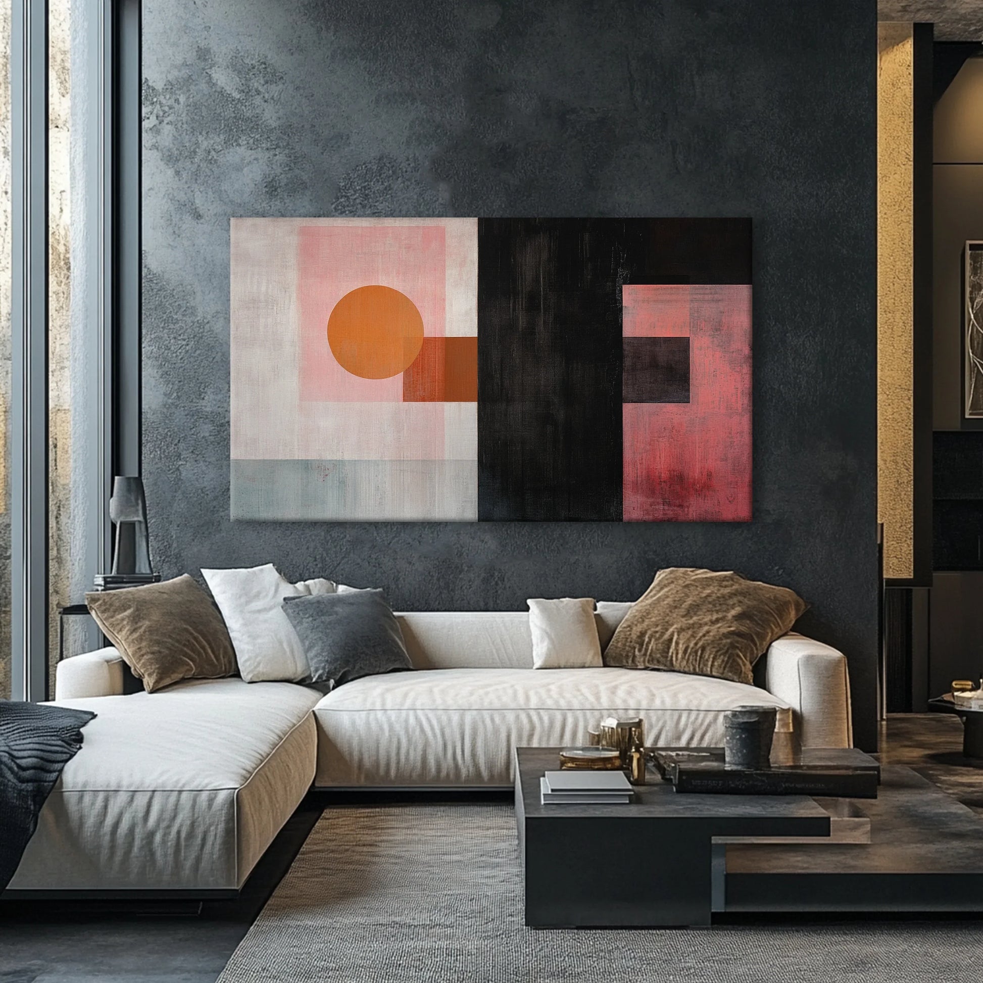 Wall of the Sun Canvas Print Robussi