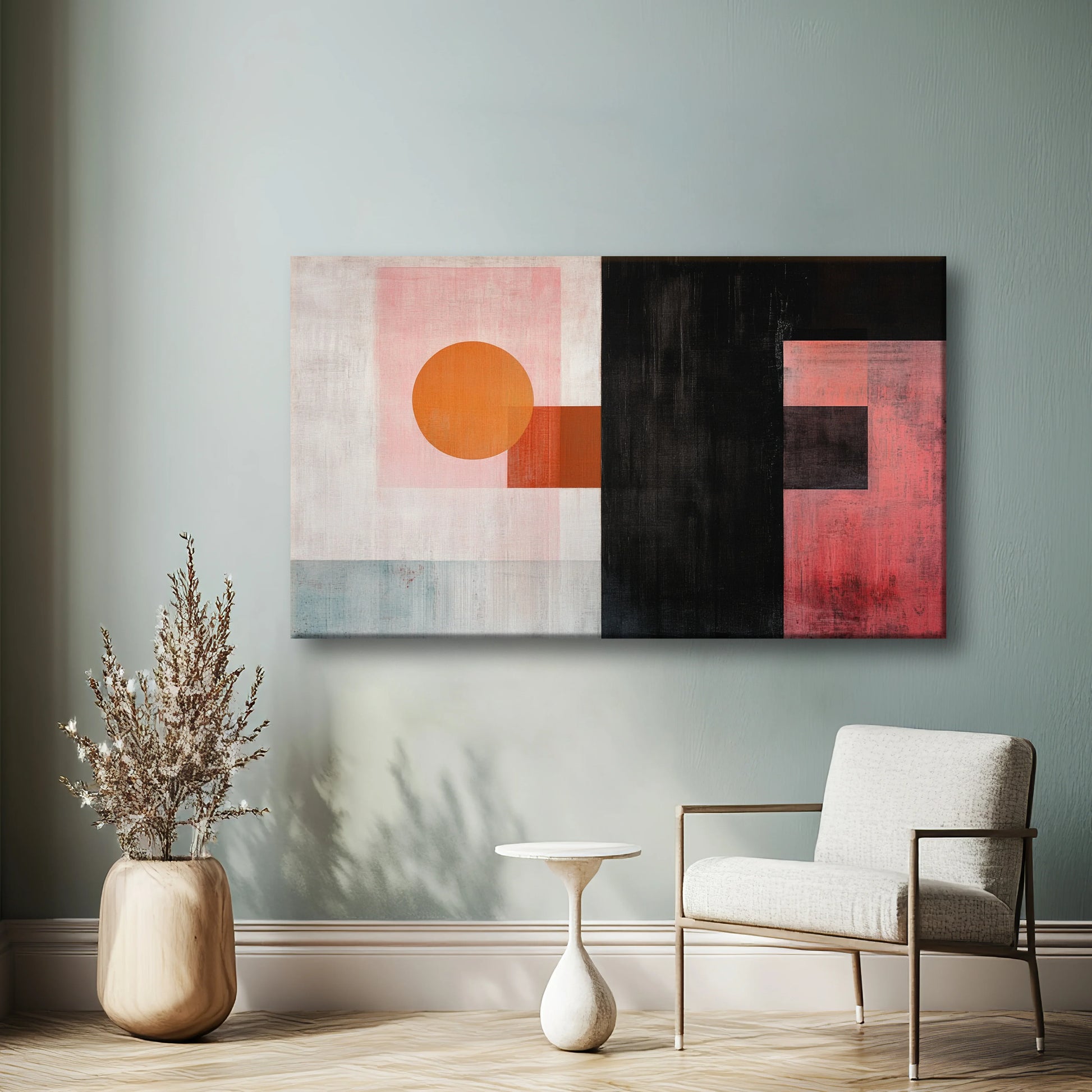 Wall of the Sun Canvas Print Robussi