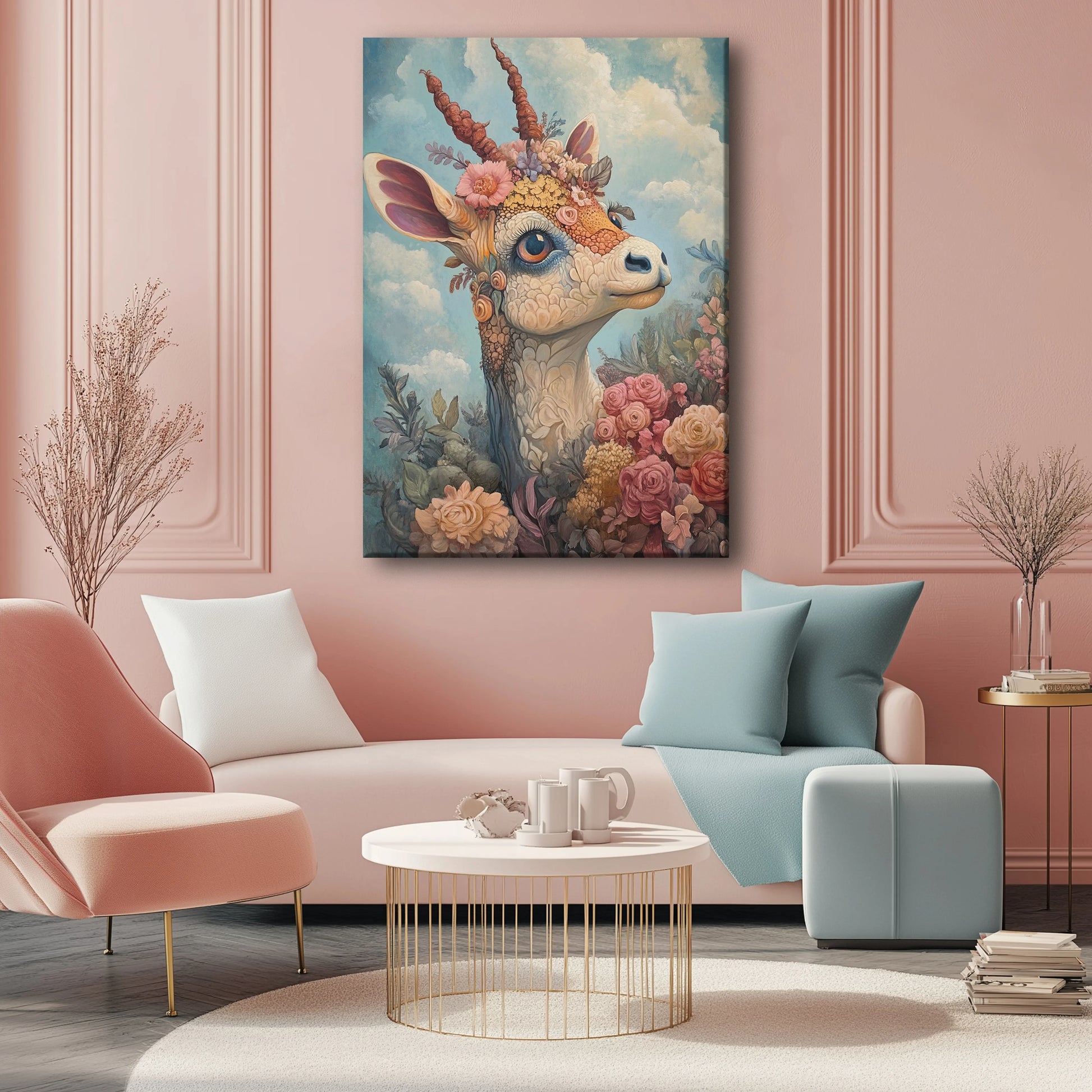 Wondering Canvas Print Robussi