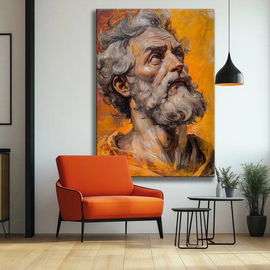 Zeus Canvas Print Printumo