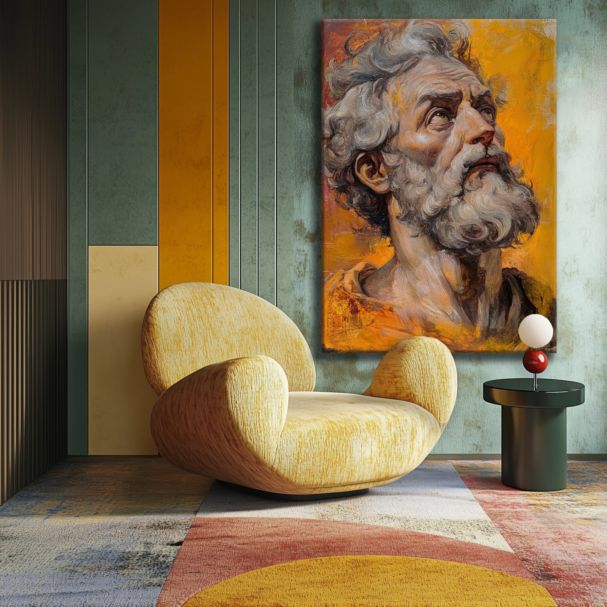 Zeus Canvas Print Printumo