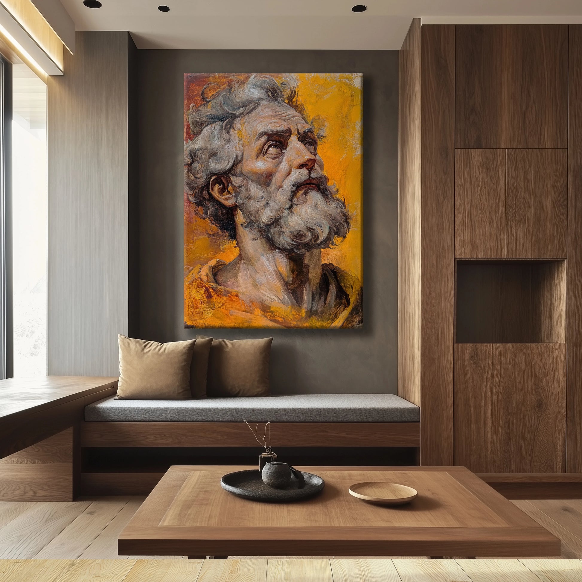 Zeus Canvas Print Printumo